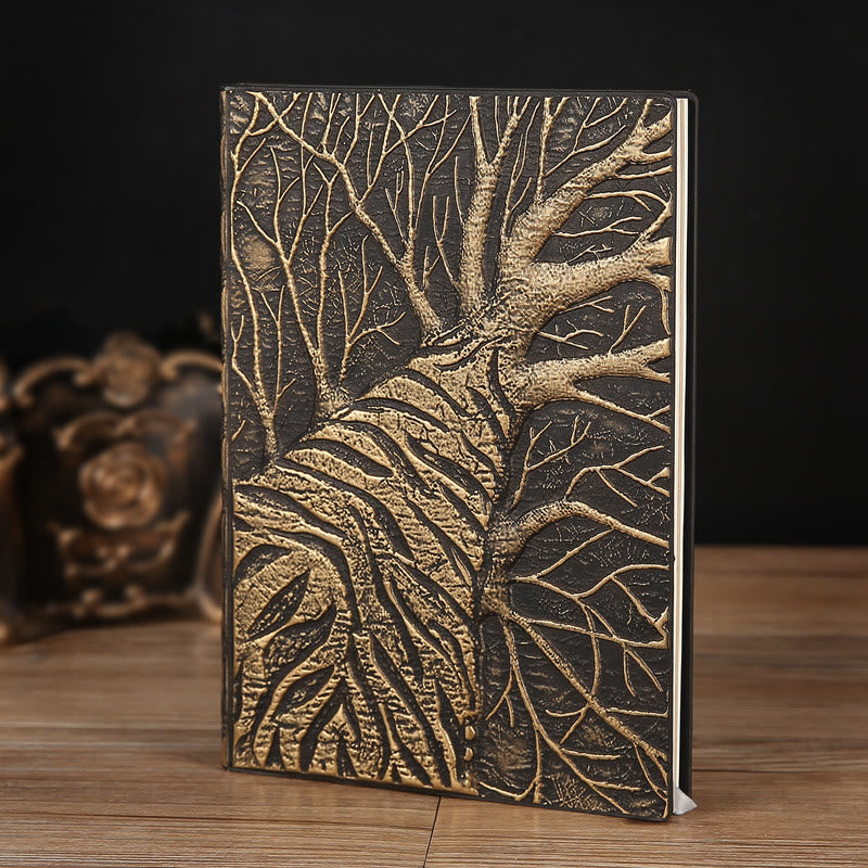 WorldNordischer Baum des Lebens Yggdrasil Notizbuch