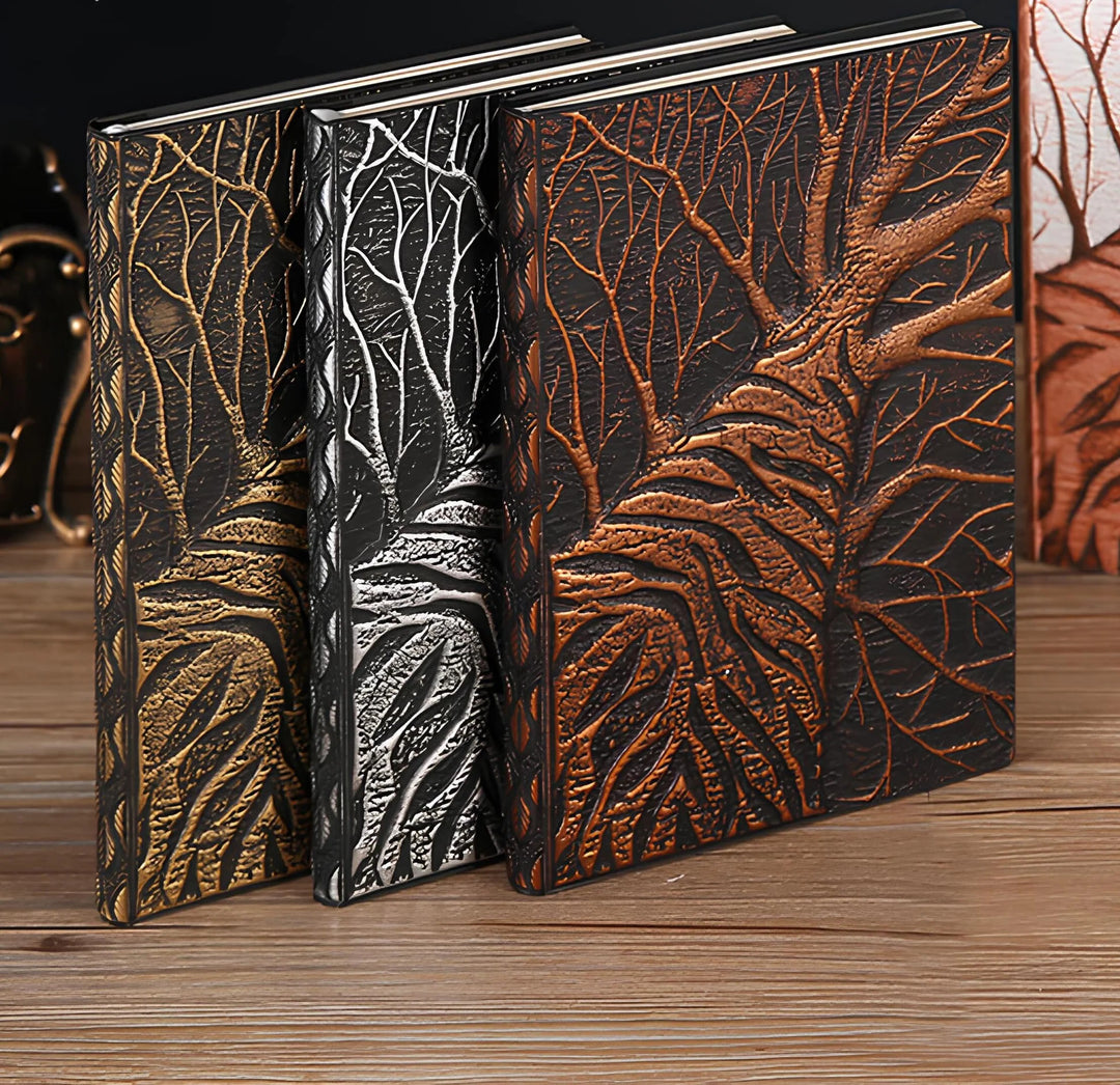 WorldNordischer Baum des Lebens Yggdrasil Notizbuch