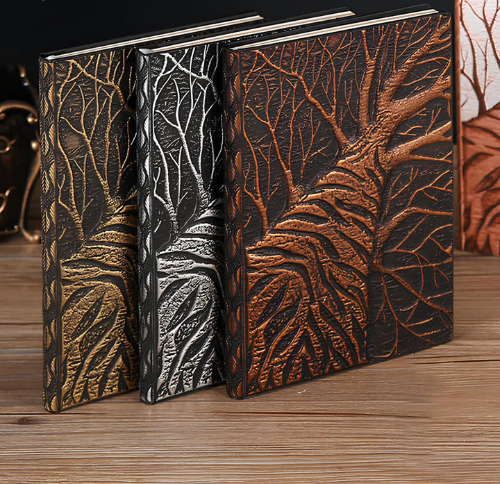 WorldNordischer Baum des Lebens Yggdrasil Notizbuch