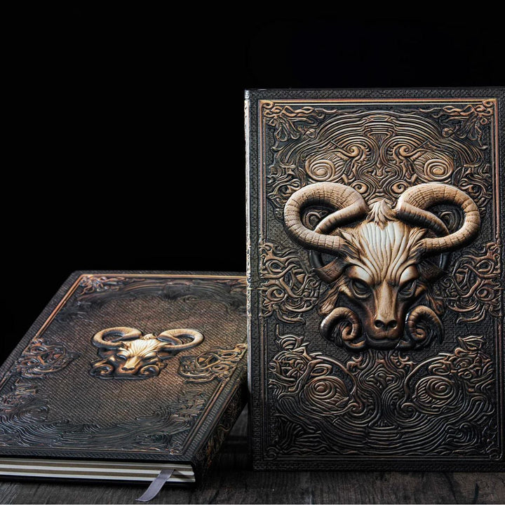 WorldNorse Divine Bullhead Westliche Mythologie Notizbuch