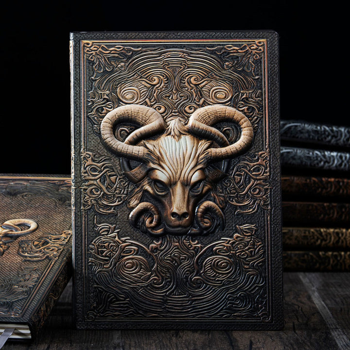 WorldNorse Divine Bullhead Westliche Mythologie Notizbuch