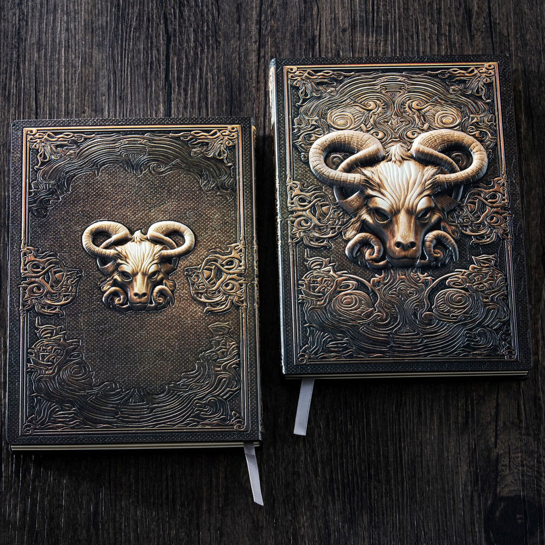 WorldNorse Divine Bullhead Westliche Mythologie Notizbuch
