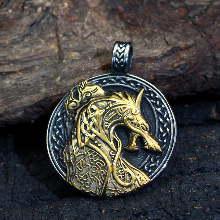 WorldNorse Jormungandr Keltischer Knoten Halskette