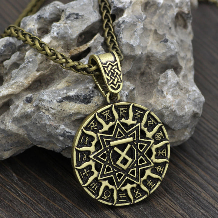 WorldNorse Rune Keltischer Knoten Vintage Halskette