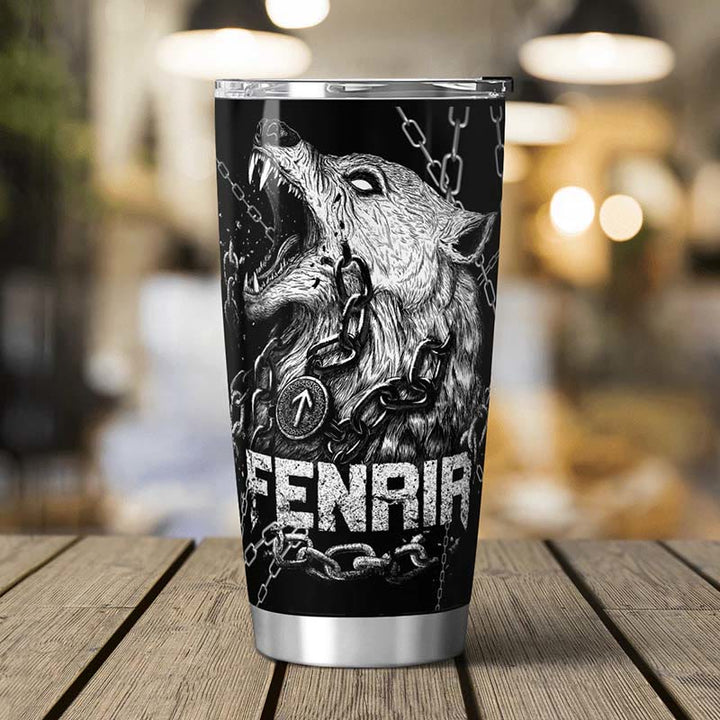 WorldNorse Wikinger Fenrir ls Bound By Chains Becher