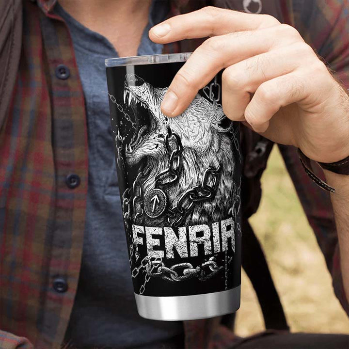WorldNorse Wikinger Fenrir ls Bound By Chains Becher