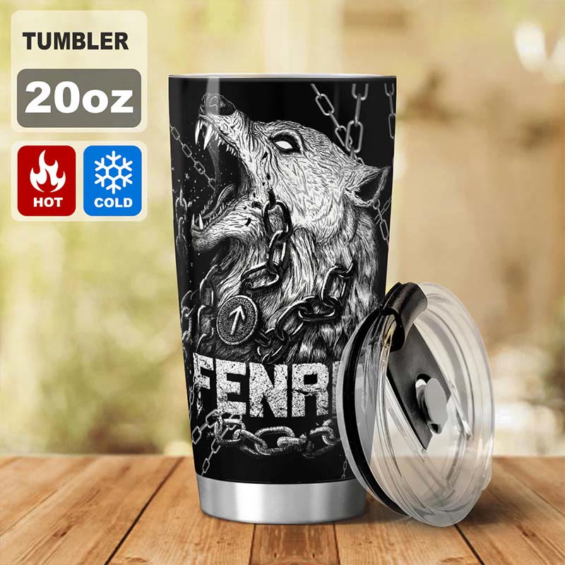 WorldNorse Wikinger Fenrir ls Bound By Chains Becher