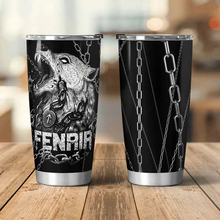 WorldNorse Wikinger Fenrir ls Bound By Chains Becher