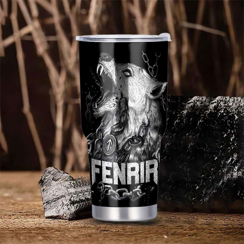 WorldNorse Wikinger Fenrir ls Bound By Chains Becher