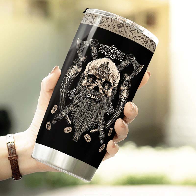 WorldNorse Beard Valhalla Nordische Mythologie Krieger Becher