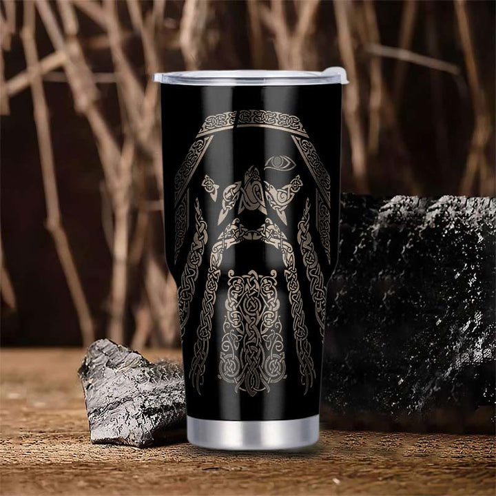 WorldNorse Beard Valhalla Nordische Mythologie Krieger Becher