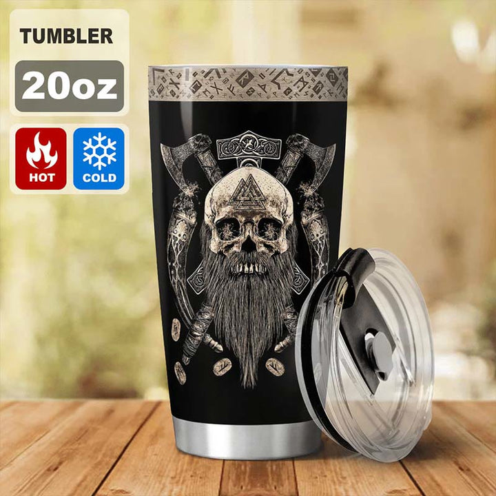WorldNorse Beard Valhalla Nordische Mythologie Krieger Becher