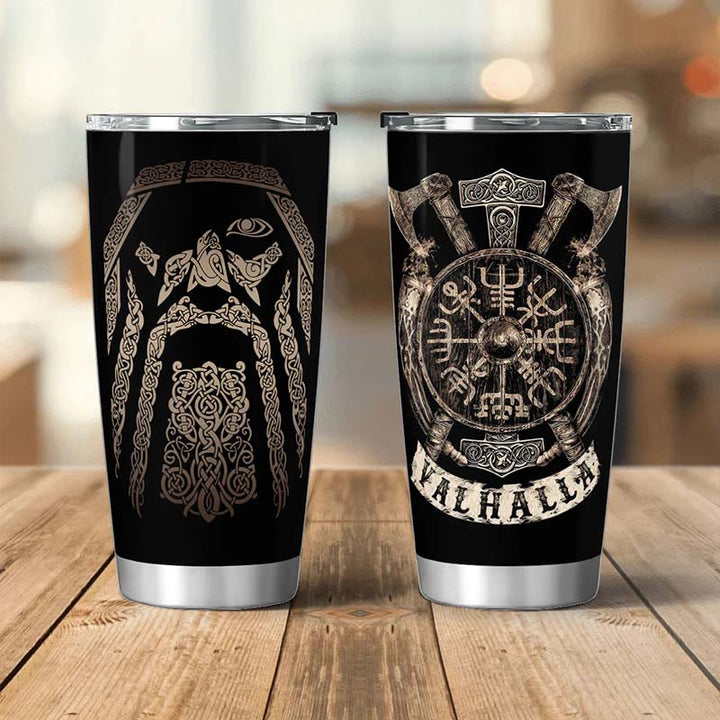WorldNorse Beard Valhalla Nordische Mythologie Krieger Becher
