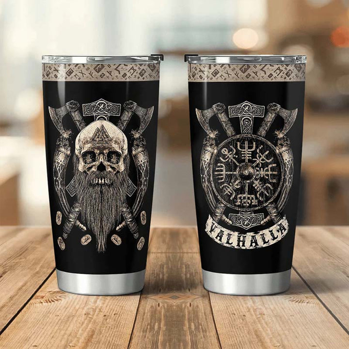 WorldNorse Beard Valhalla Nordische Mythologie Krieger Becher