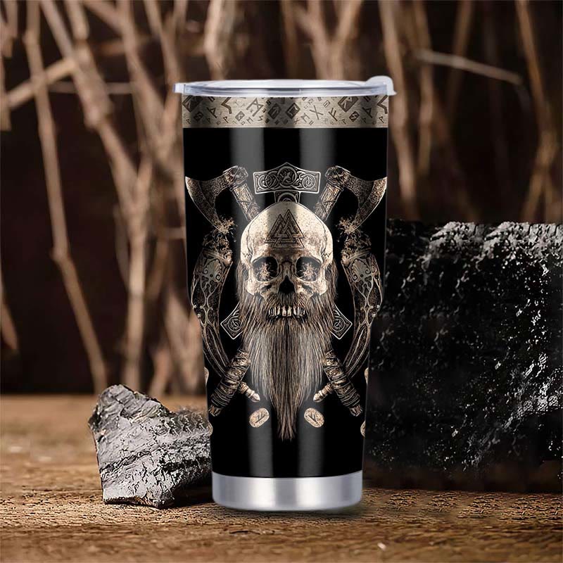 WorldNorse Beard Valhalla Nordische Mythologie Krieger Becher