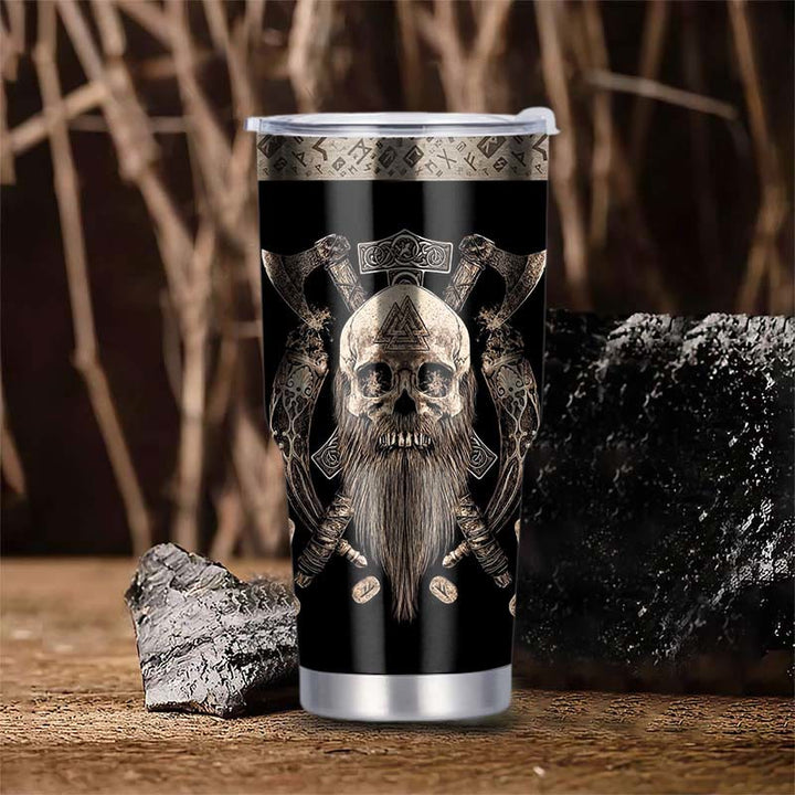 WorldNorse Beard Valhalla Nordische Mythologie Krieger Becher