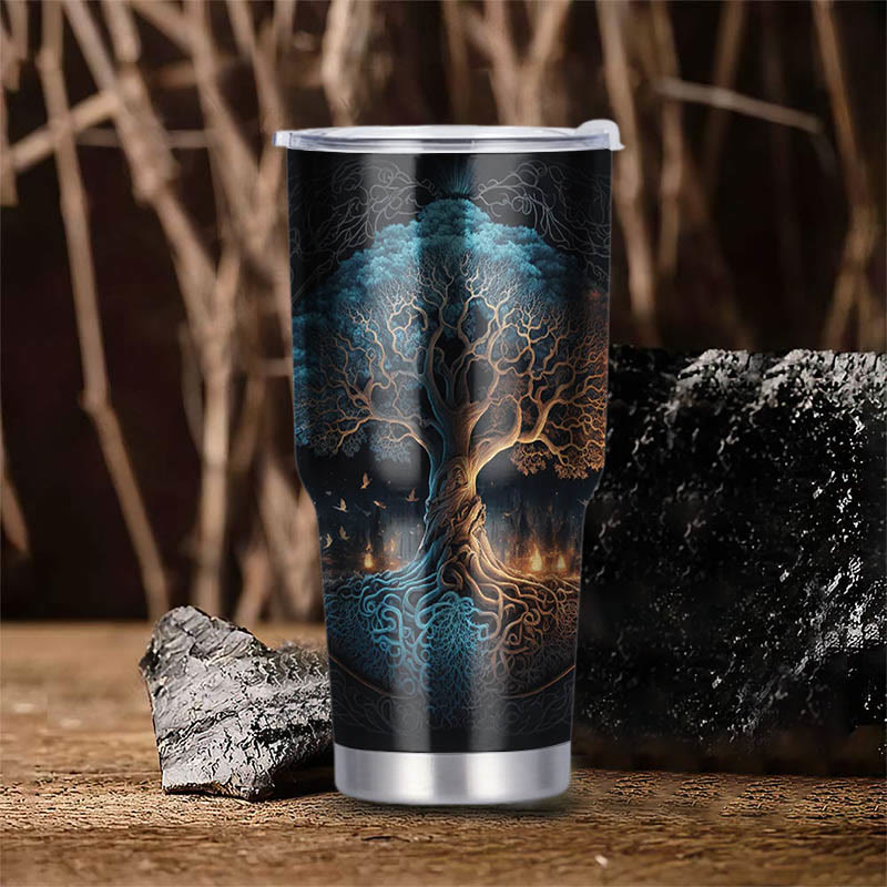 WorldNorse Yggdrasil Baum des Lebens Wikinger-Becher