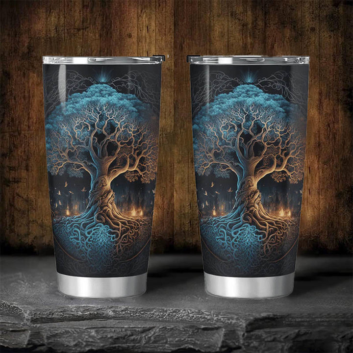 WorldNorse Yggdrasil Baum des Lebens Wikinger-Becher