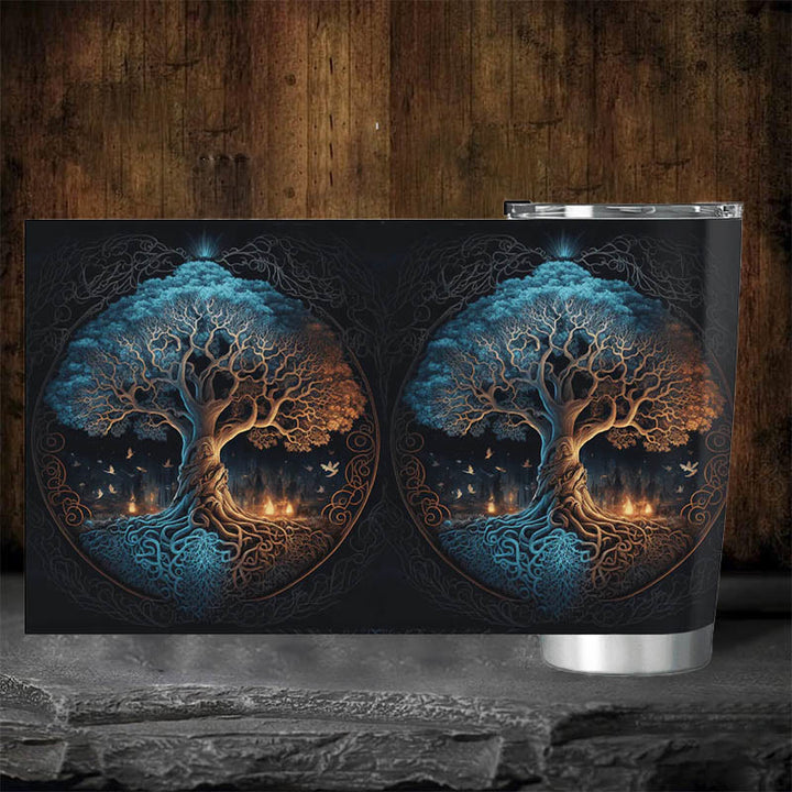 WorldNorse Yggdrasil Baum des Lebens Wikinger-Becher