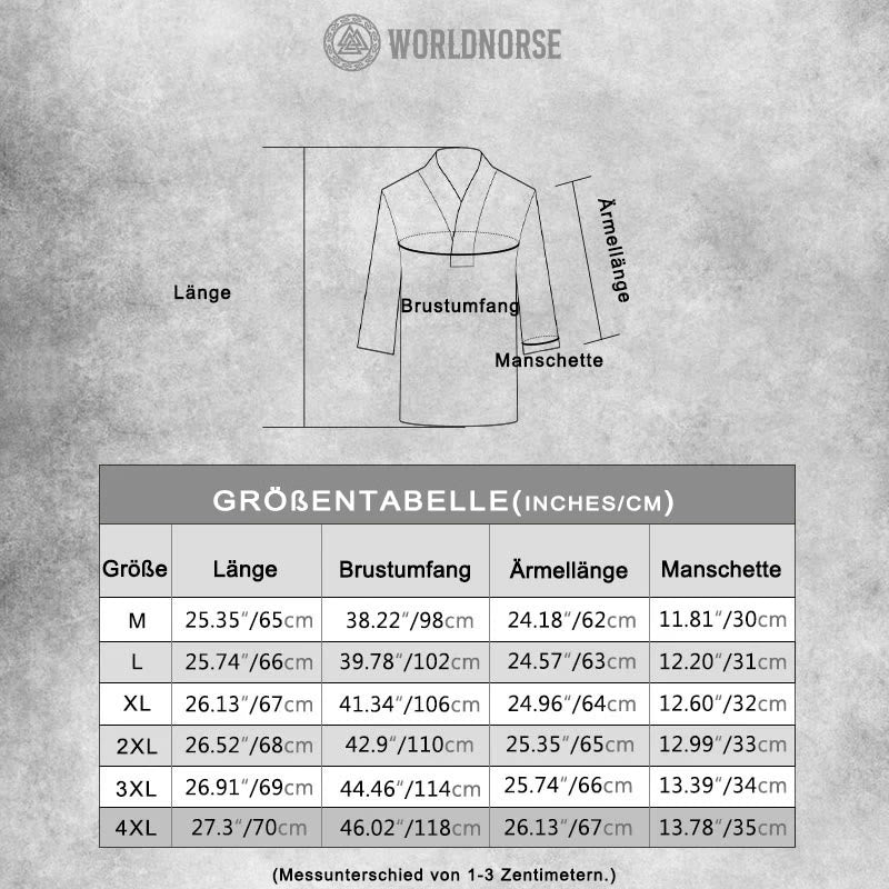 WorldNorse Helm Of Awe Kostümhemd mit Schnürkragen - image 10