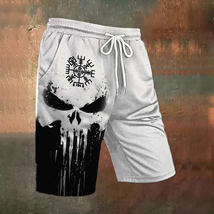 WorldNorse Wikinger Vegvisir Shorts