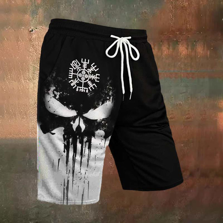 WorldNorse Wikinger Vegvisir Shorts