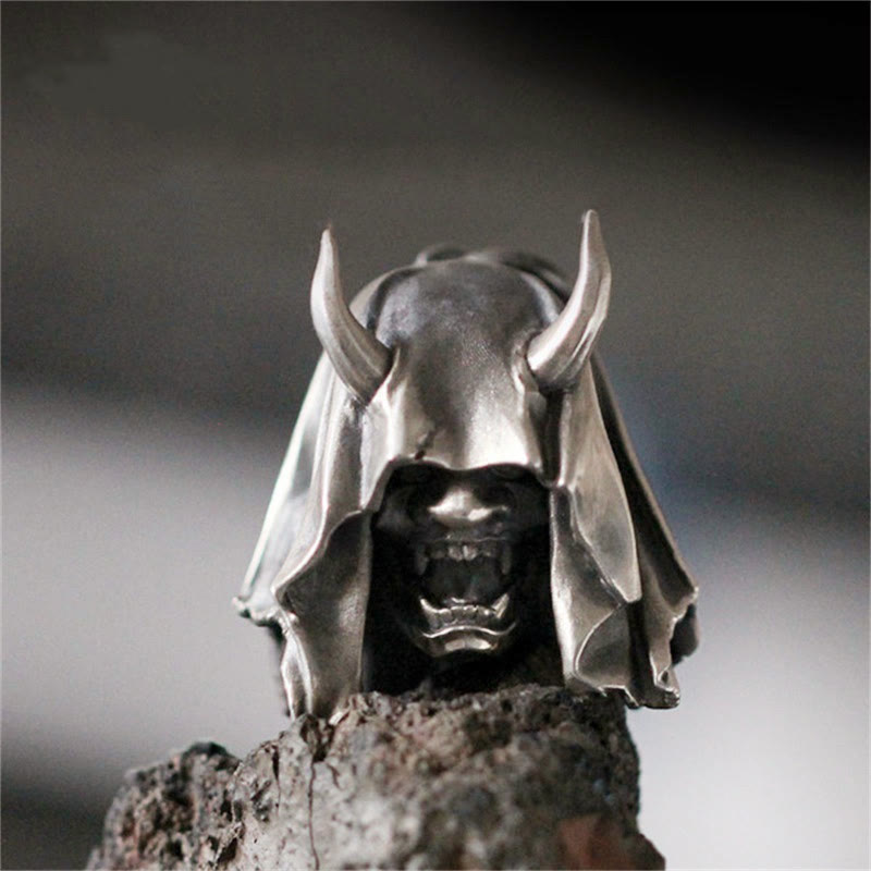 WorldNorse Gothic Dämonenschädel-Halskette