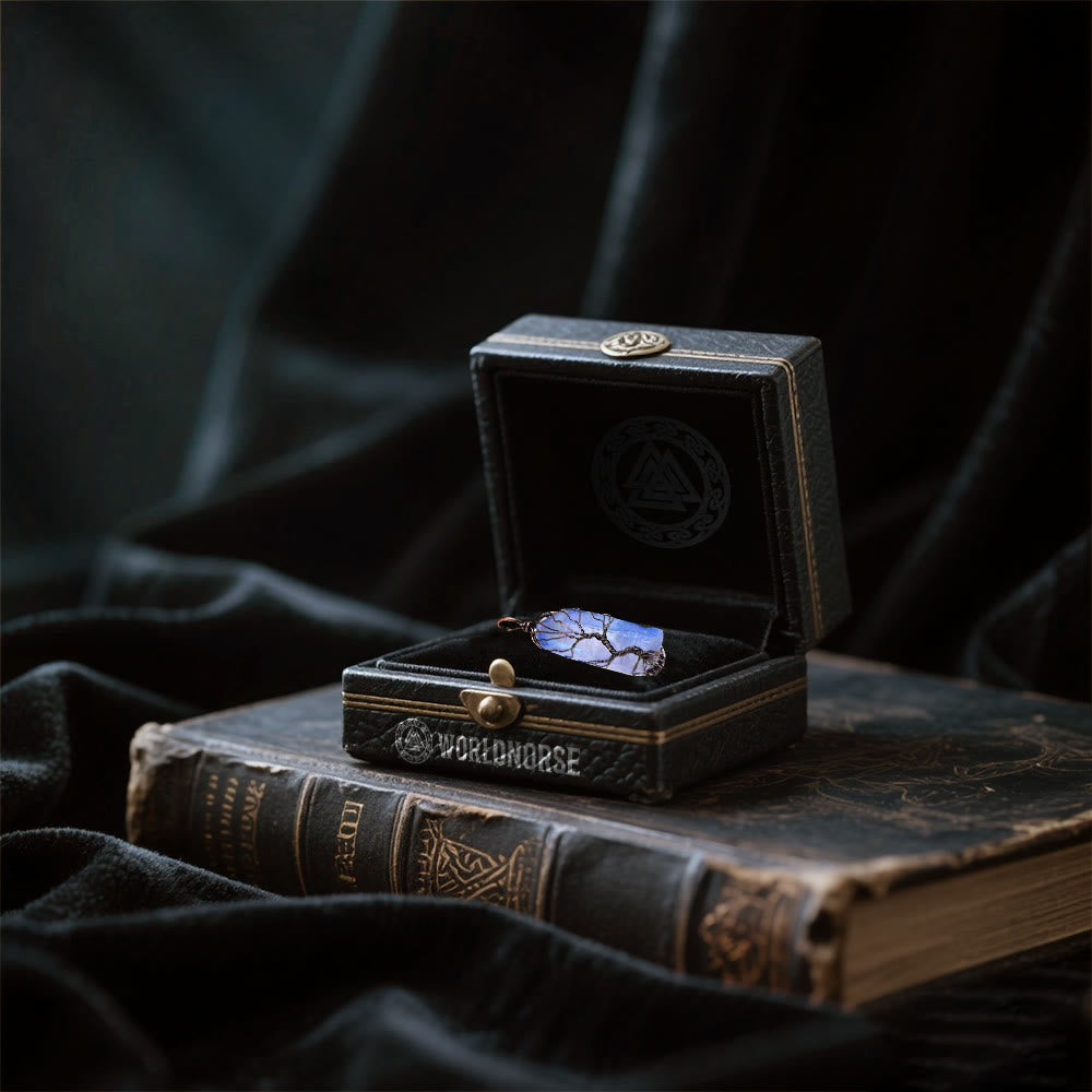 WorldNorse Yggdrasil verschlungene Kristallkette - image 4