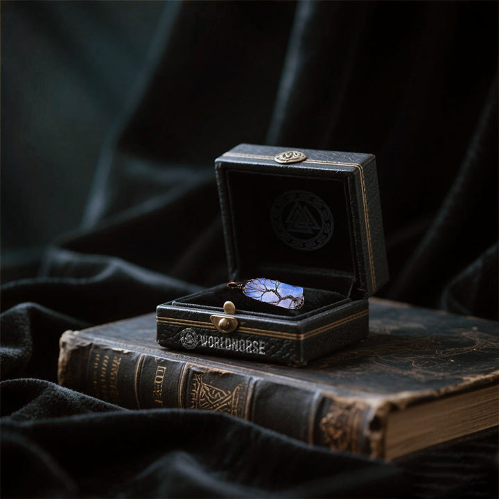 WorldNorse Yggdrasil verschlungene Kristallkette - image 4