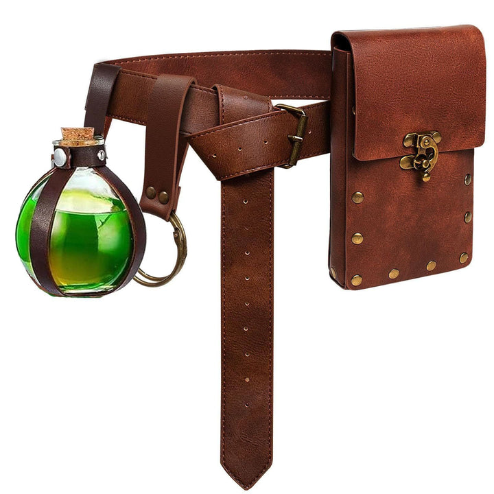 WorldNorse Mittelalterliche Gürteltasche, Münzbörse, Hüfttasche