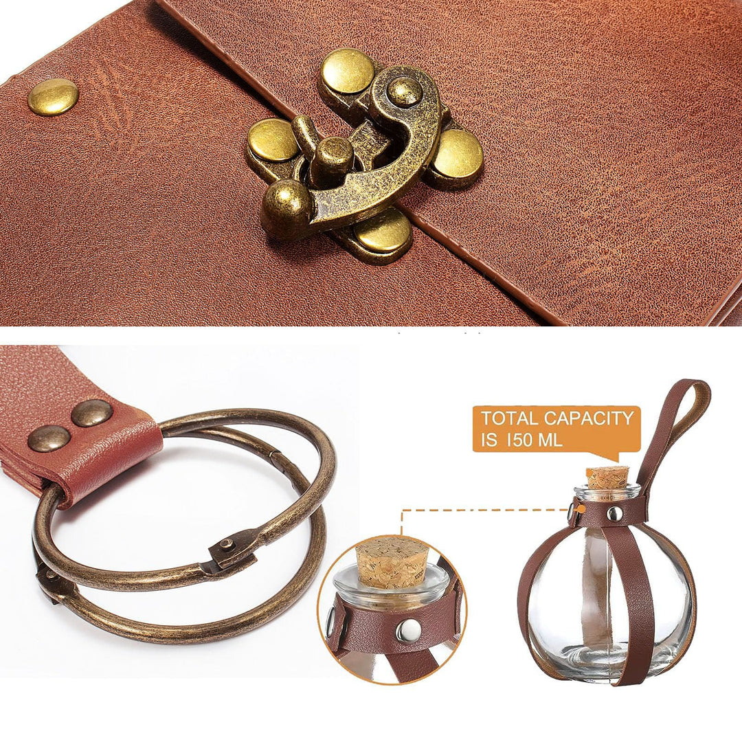 WorldNorse Mittelalterliche Gürteltasche, Münzbörse, Hüfttasche