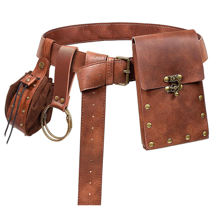 WorldNorse Mittelalter-Zubehör, Bauchtasche, Gürteltasche
