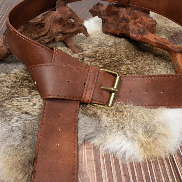WorldNorse Mittelalter-Zubehör, Bauchtasche, Gürteltasche