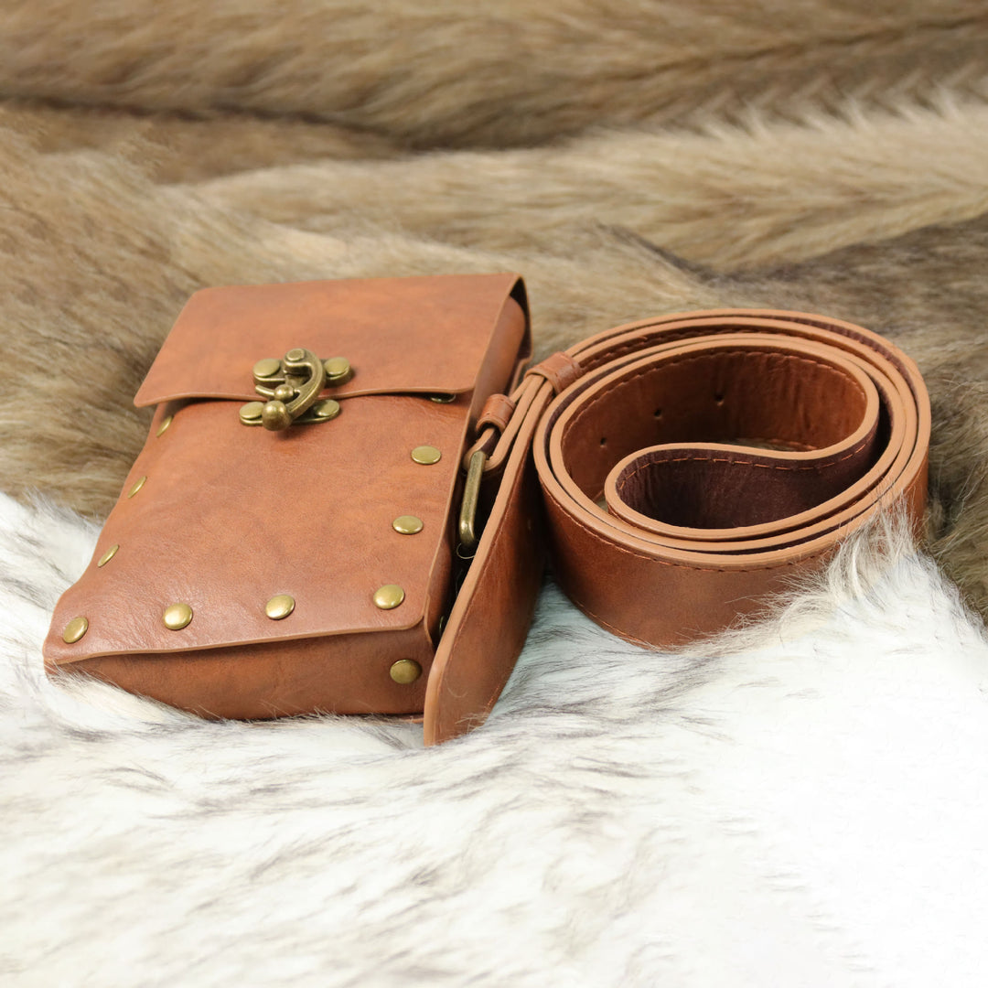 WorldNorse Vintage Fanny Pack Mittelalterliche Gürteltasche