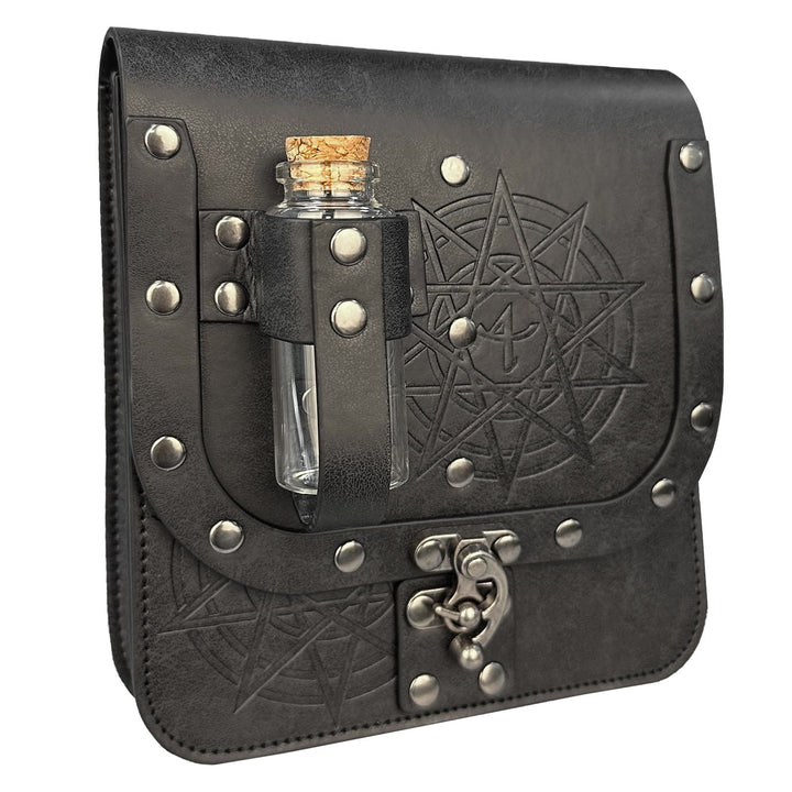 WorldNorse Mittelalterliche Gürteltasche mit Zaubertrankflasche