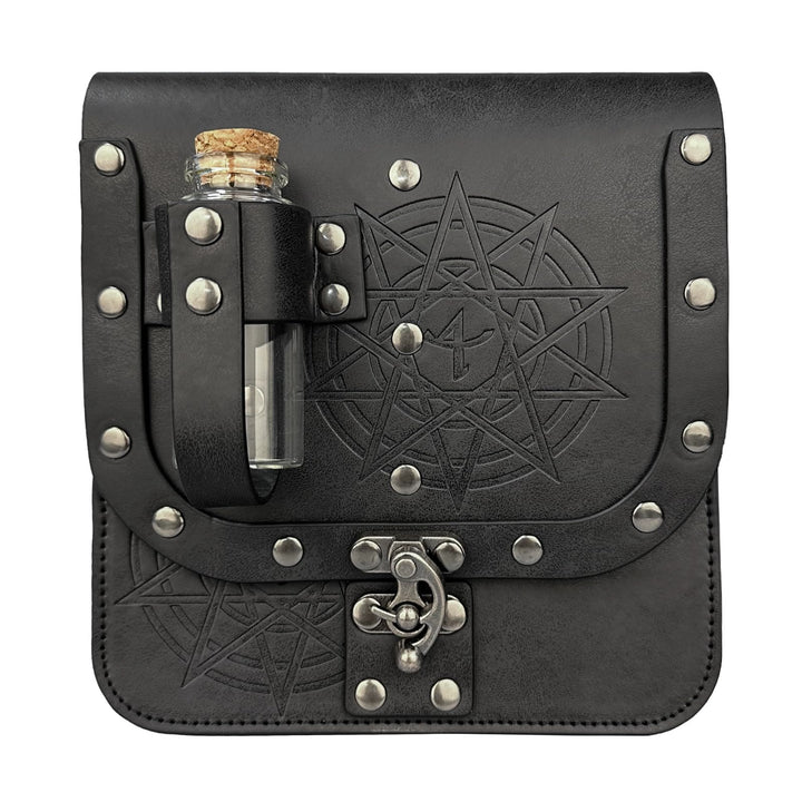 WorldNorse Mittelalterliche Gürteltasche mit Zaubertrankflasche