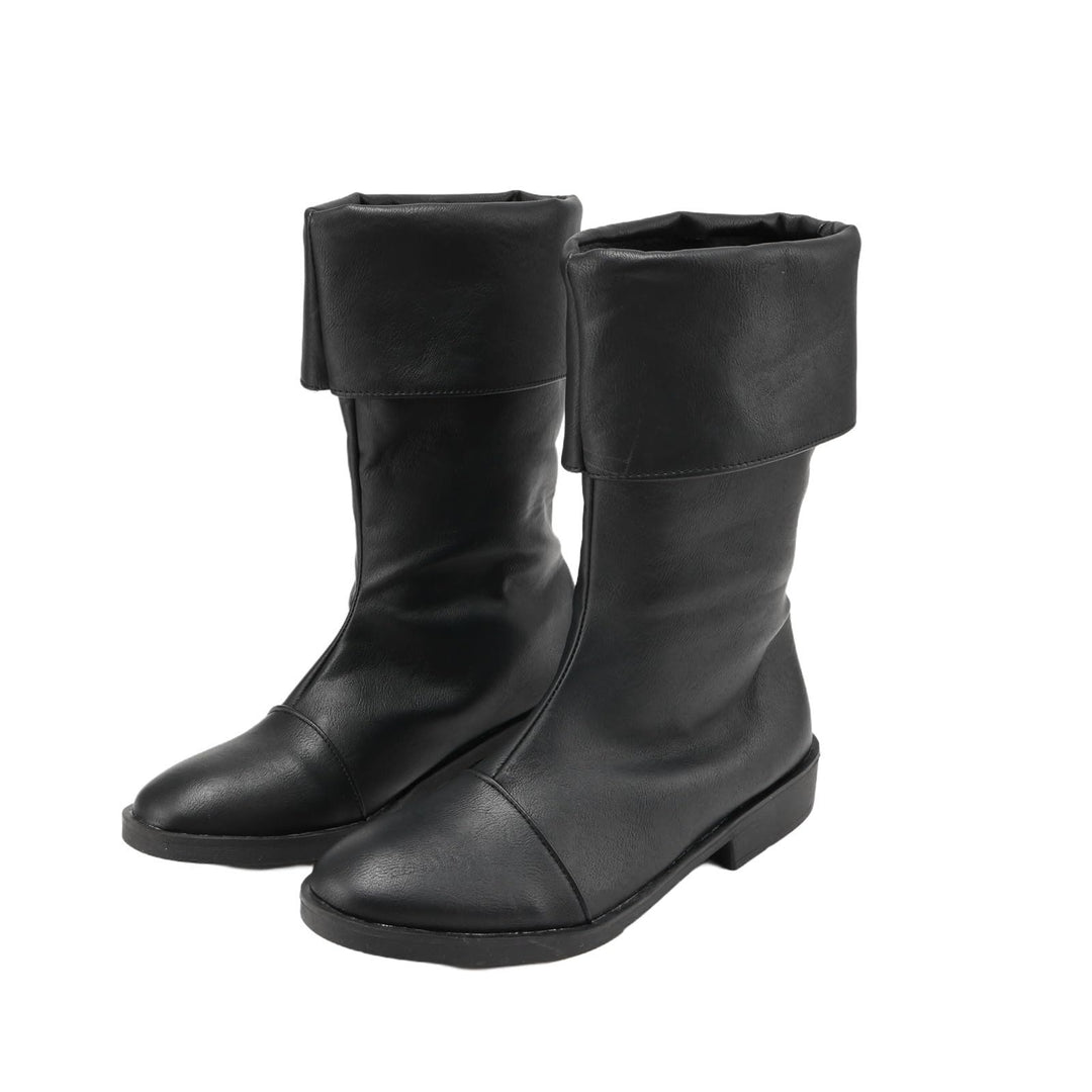 WorldNorse Vintage Slip-On Herrenstiefel mit halbhoher Sohle - Schwarz - US 13 - image 0