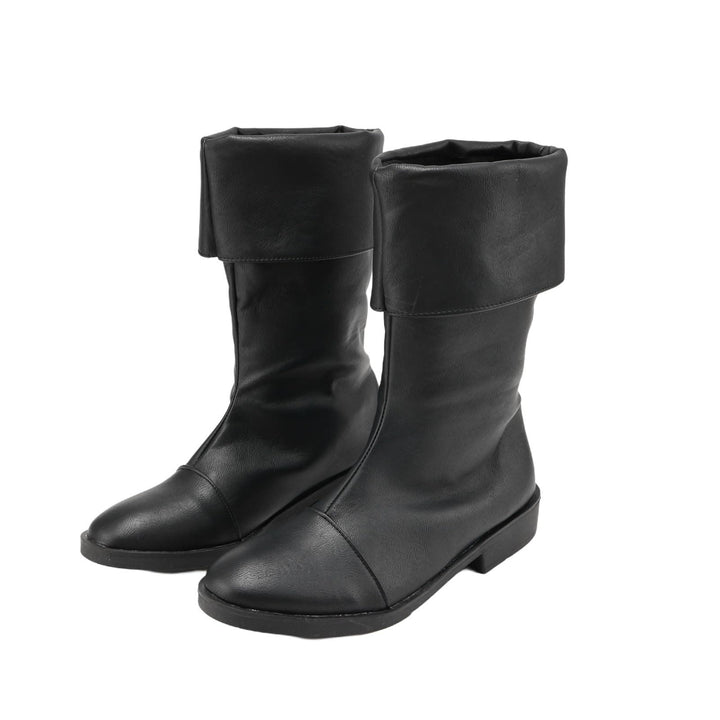 WorldNorse Vintage Slip-On Herrenstiefel mit halbhoher Sohle - Schwarz - US 13 - image 0