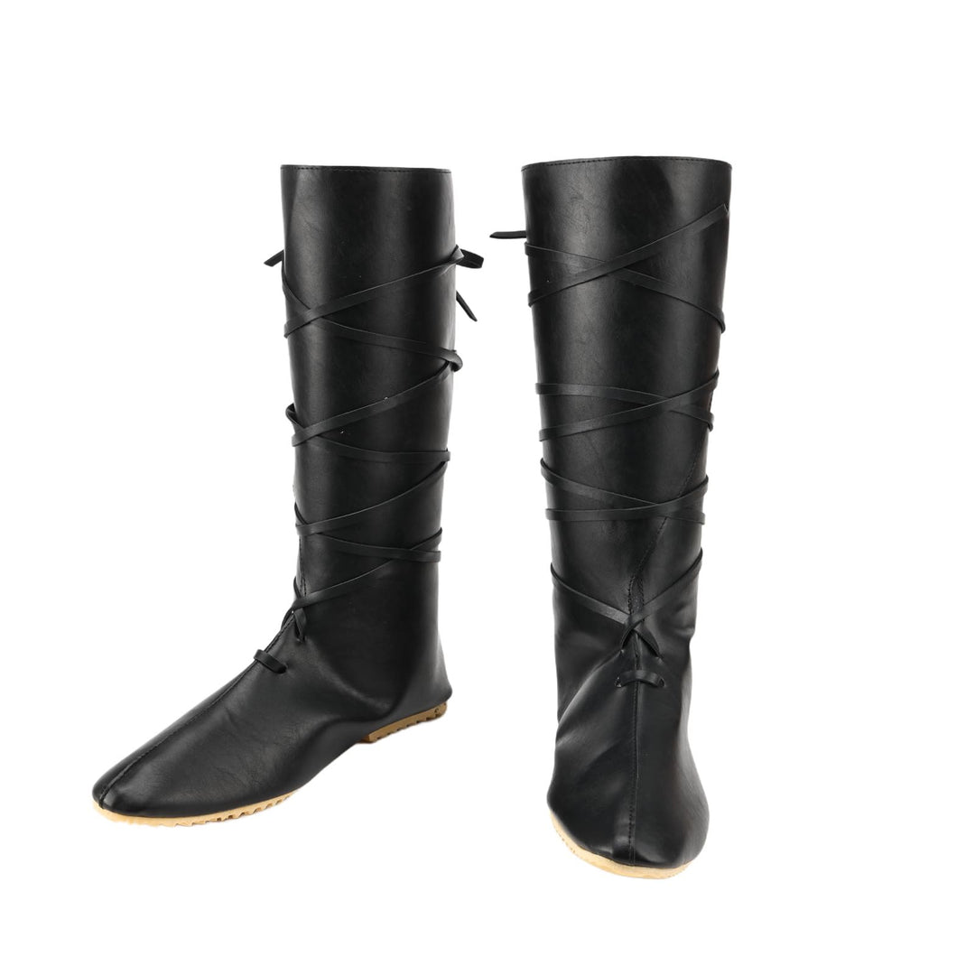 WorldNorse Damen-Lederstiefel mit Schnürung und spitzer Zehenpartie - image 10