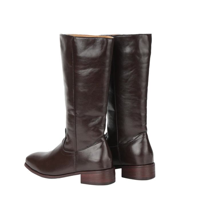 WorldNorse Damen-Cowboystiefel im Retro-Stil der 60er, wadenlang  - image 4