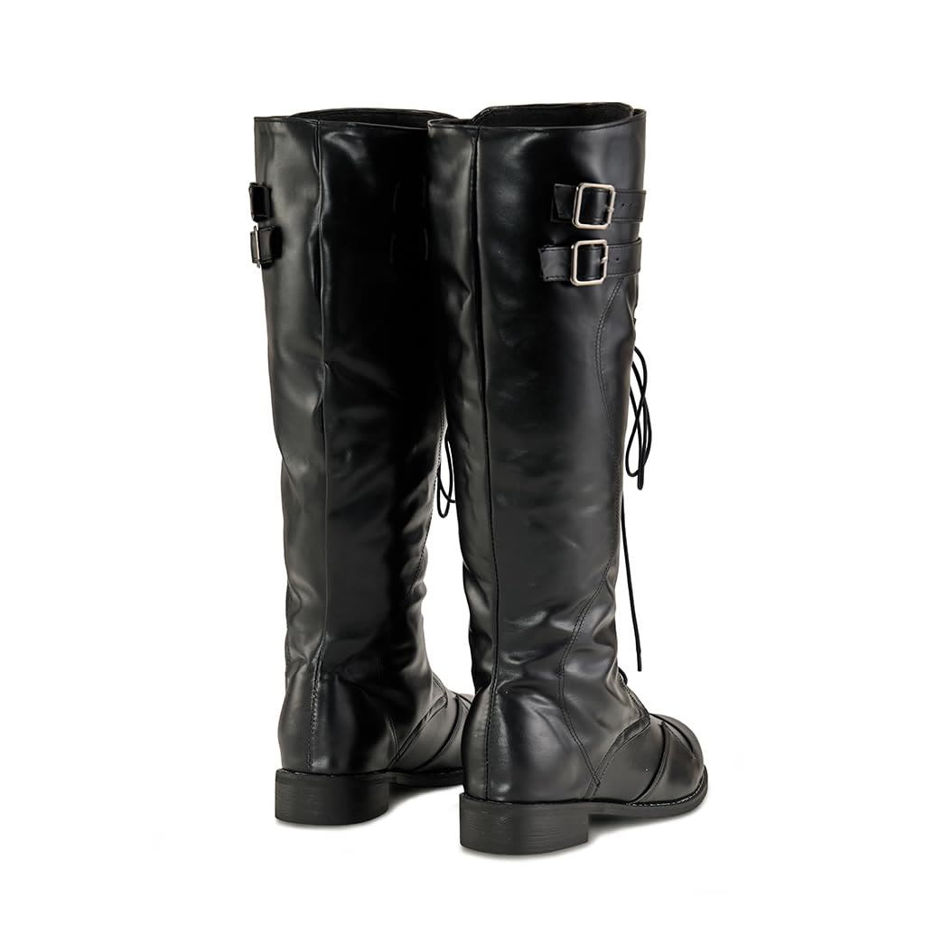 WorldNorse Herren-Jazzstiefel mit halbhoher Gothic-Sohle, flach - image 4