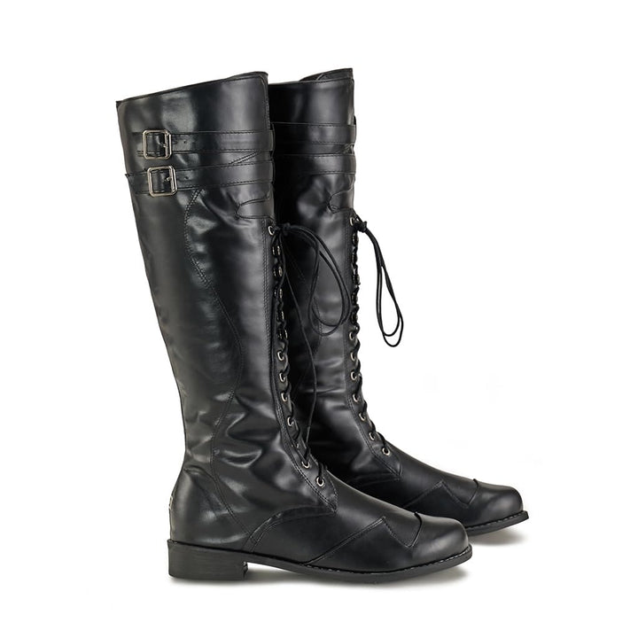 WorldNorse Herren-Jazzstiefel mit halbhoher Gothic-Sohle, flach - image 3