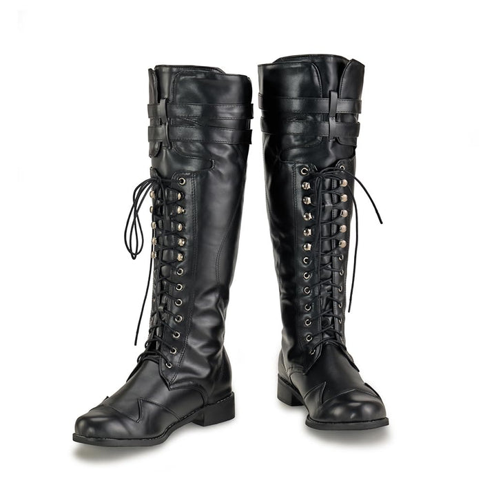 WorldNorse Herren-Jazzstiefel mit halbhoher Gothic-Sohle, flach - image 2