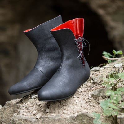 WorldNorse Herren-Lederstiefel mit spitzer Zehenpartie und Schnürung - image 4