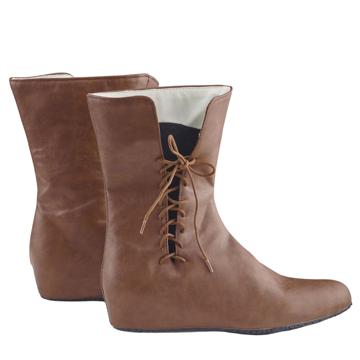 WorldNorse Herren-Lederstiefel mit spitzer Zehenpartie und Schnürung - image 6