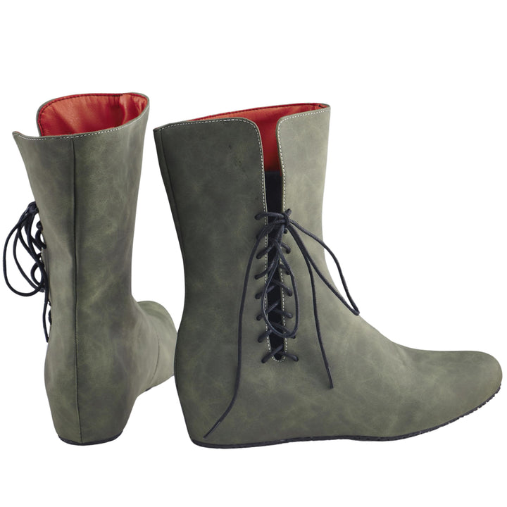 WorldNorse Herren-Lederstiefel mit spitzer Zehenpartie und Schnürung - image 11