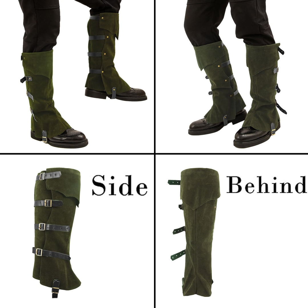 WorldNorse Wikinger-Rüstung, Beingamaschen, Stiefelüberzug - image 11