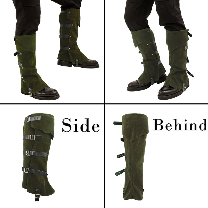 WorldNorse Wikinger-Rüstung, Beingamaschen, Stiefelüberzug - image 11