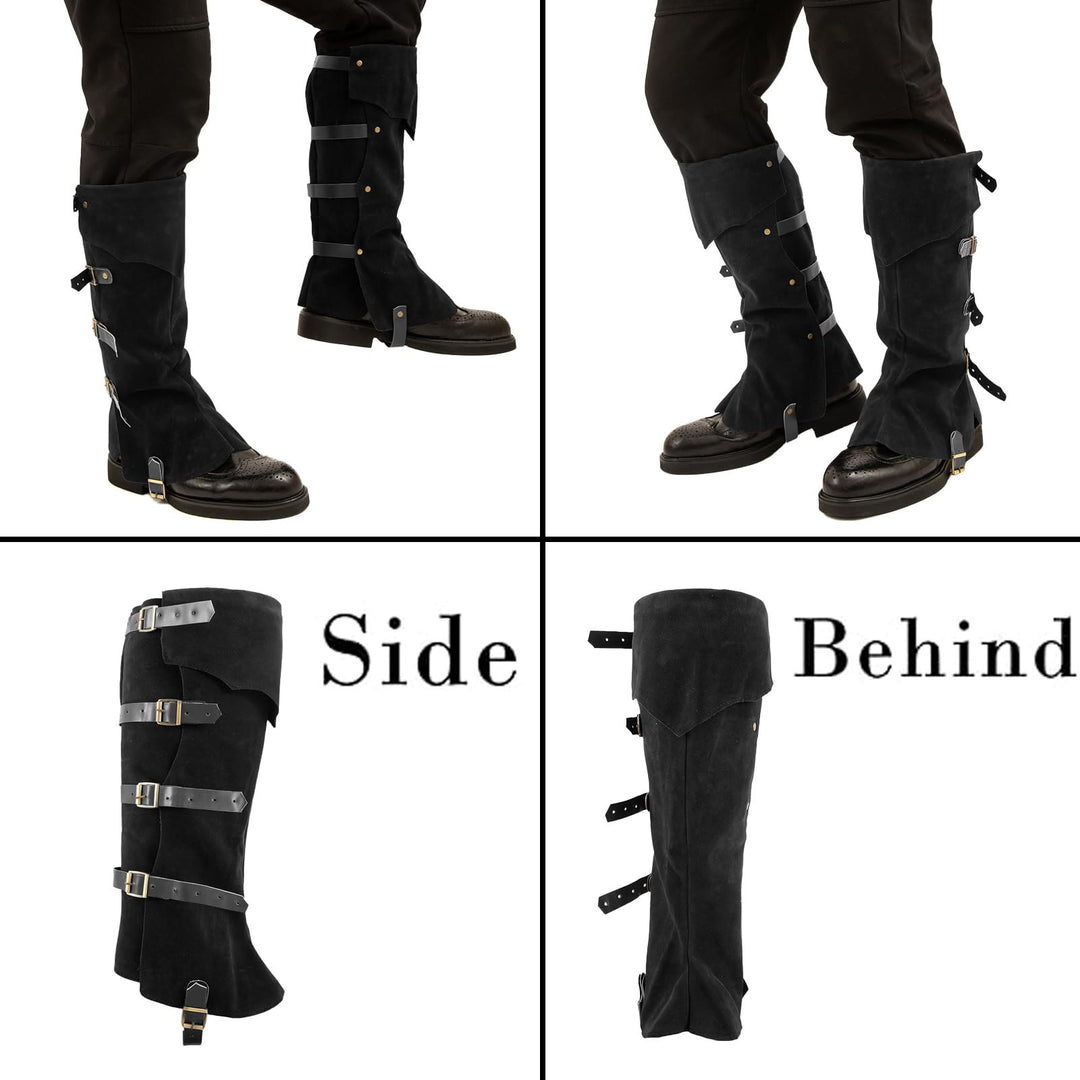 WorldNorse Wikinger-Rüstung, Beingamaschen, Stiefelüberzug - image 5