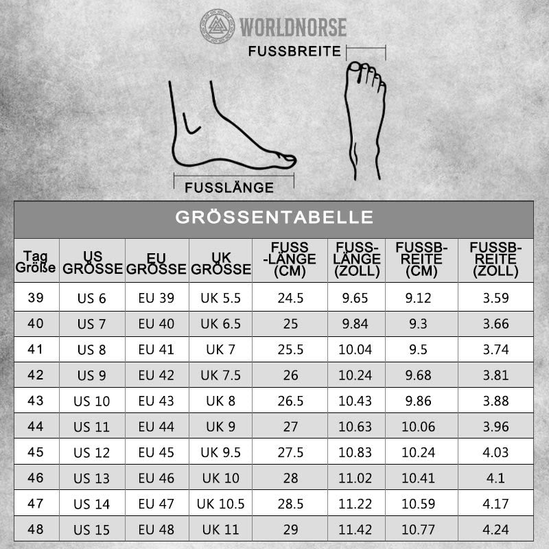 WorldNorse Herren-Jazzstiefel mit halbhoher Gothic-Sohle, flach - image 7